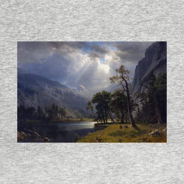 Mount Starr King, Yosemite by Albert Bierstadt by Classic Art Stall